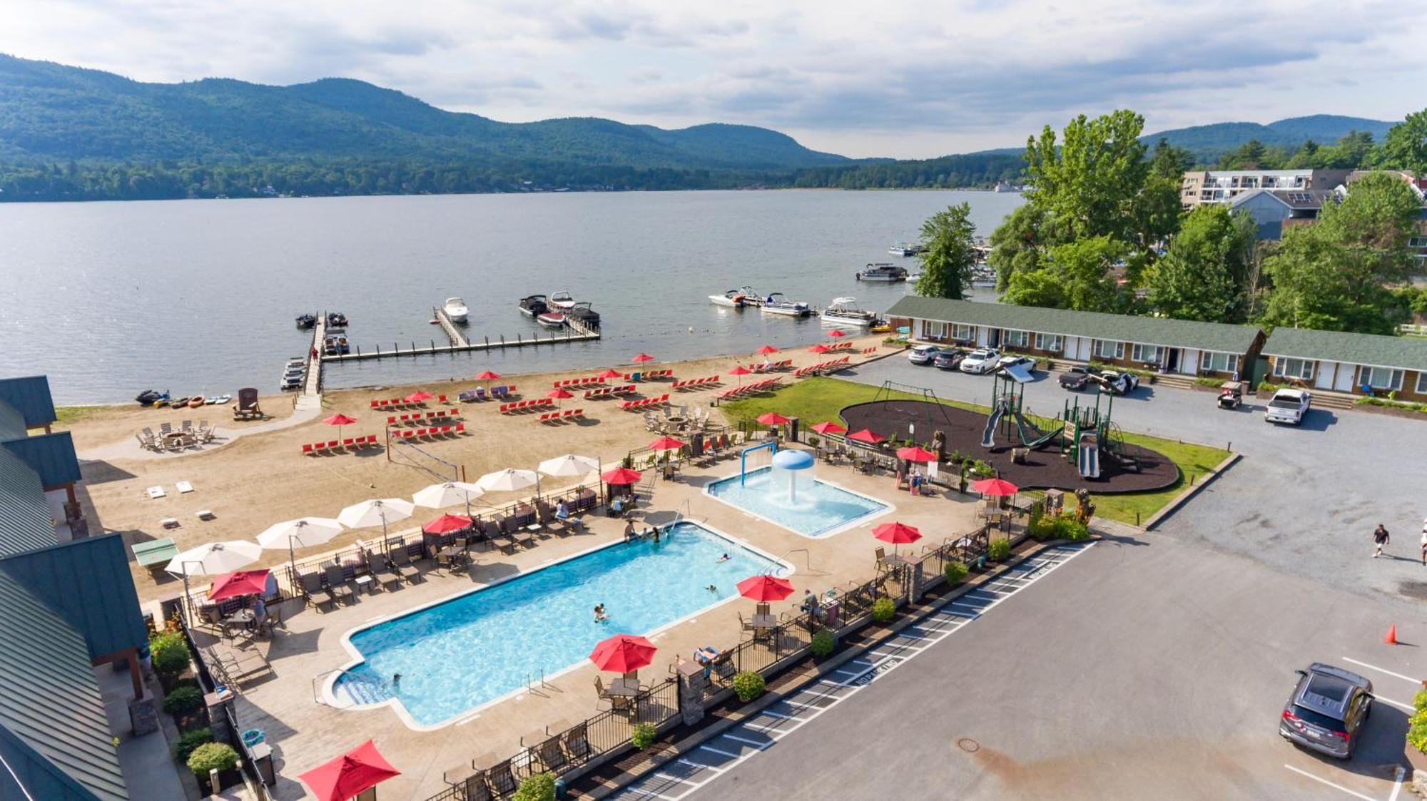 Scotty'S Lakeside Resort Lake George Exterior photo